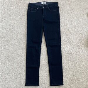 Paige Dark Wash Skyline Skinny jeans size 27